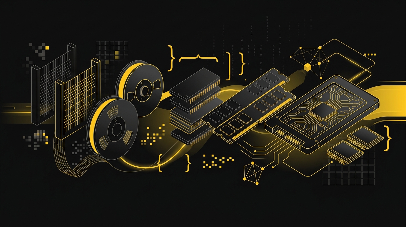 Evolution of Computer Memory: From Basics to SSDs